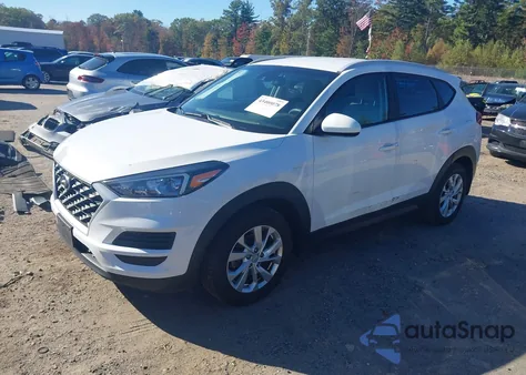 2019 Hyundai Tucson Value z USA, uszkodzony, nr VIN KM8J3CA42KU005738